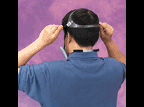 再用式呼吸防護器第三步